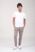 Pantalón Chino Satén Gris Ceniza - comprar online