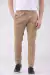 Pantalón Chino Satén Camel