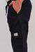 Pantalón cargo de Lino MILES negro - Mayorista BRAVO Jeans