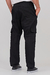 Pantalón cargo de Lino MILES negro - tienda online
