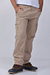 Pantalón cargo de gabardina Beige - Mayorista BRAVO Jeans