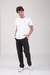 Pantalón cargo de gabardina negro en internet