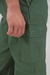 Pantalón cargo de gabardina verde militar en internet