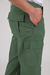 Pantalón cargo de gabardina verde militar - Mayorista BRAVO Jeans