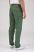 Imagen de Pantalón cargo de gabardina verde militar