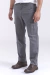 Pantalón cargo de gabardina gris en internet