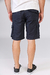 Bermuda cargo bolsillo con fuelle NIXXON azul - Mayorista BRAVO Jeans