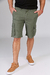 Bermuda cargo bolsillo con fuelle NIXXON verde militar - comprar online