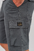 Imagen de Bermuda cargo bolsillo con fuelle NIXXON gris topo