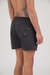 Short de baño liso Negro - comprar online