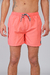 Short de baño liso DALTON coral - comprar online