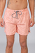 Short de baño estampado TUCKER coral