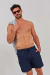 Short de baño liso MAXTON azul marino (Solo talle M) en internet