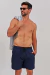 Short de baño liso MAXTON azul marino (Solo talle M) en internet