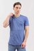 Remera básica azul (Solo talle S) - Mayorista BRAVO Jeans