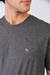 Remera básica negro melange - comprar online