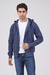 Campera de Algodón melange azul (Solo talles S, M y L) - comprar online