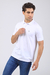 Chomba lisa con Lycra Blanca