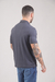 Chomba con lycra Gris grafito (Solo talles M y L) - Mayorista BRAVO Jeans