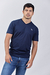Remera escote en V con lycra Slim fit Azul Marino (Solo talles S, M y L)