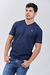 Imagen de Remera escote en V con lycra Slim fit Azul Marino (Solo talles S, M y L)