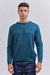 Sweater cuello redondo Petróleo