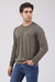 Sweater cuello redondo Visón (Solo talle S)