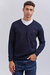 Imagen de Sweater cuello V azul marino