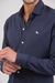 Camisa de lino Isis Azul marino (Solo talle 2XL) - comprar online