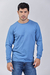 Remera confort con Lycra Azulino