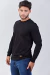Remera confort con Lycra Negro - tienda online