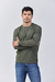 Remera confort con Lycra Verde Militar (Solo talles S, M y XL) - tienda online