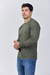 Remera confort con Lycra Verde Militar (Solo talles S, M y XL) - Mayorista BRAVO Jeans