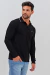 Chomba de micropiqué Negra - tienda online