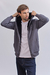 Campera de frisa corderito Gris Grafito