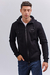 Campera cierres engomados Negra (Solo talles S y M)