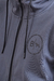 Campera cierres engomados Gris Grafito (Solo talles S, M y L) - comprar online