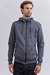 Campera cierres engomados Gris Grafito (Solo talles S, M y L)