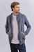 Campera cierres engomados Gris Grafito (Solo talles S, M y L) - comprar online