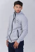Campera cierres engomados Gris Melange - tienda online