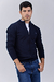 Campera tejida azul marino (Solo talle M) - tienda online