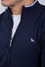 Campera tejida azul marino (Solo talle M) - comprar online
