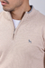 Sweater medio cierre Beige - comprar online