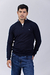 Sweater medio cierre Azul Marino (Solo talles S, M y L)