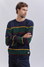 Sweater Rayado Azul Marino (Solo talle M) - Mayorista BRAVO Jeans