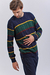 Imagen de Sweater Rayado Azul Marino (Solo talle M)
