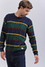 Sweater Rayado Azul Marino (Solo talle M) - tienda online