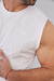 Remera sin mangas AUTHENTIC blanco - comprar online