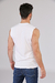 Remera sin mangas AUTHENTIC blanco - Mayorista BRAVO Jeans