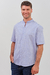 Camisa cuello mao FOSTER celeste en internet